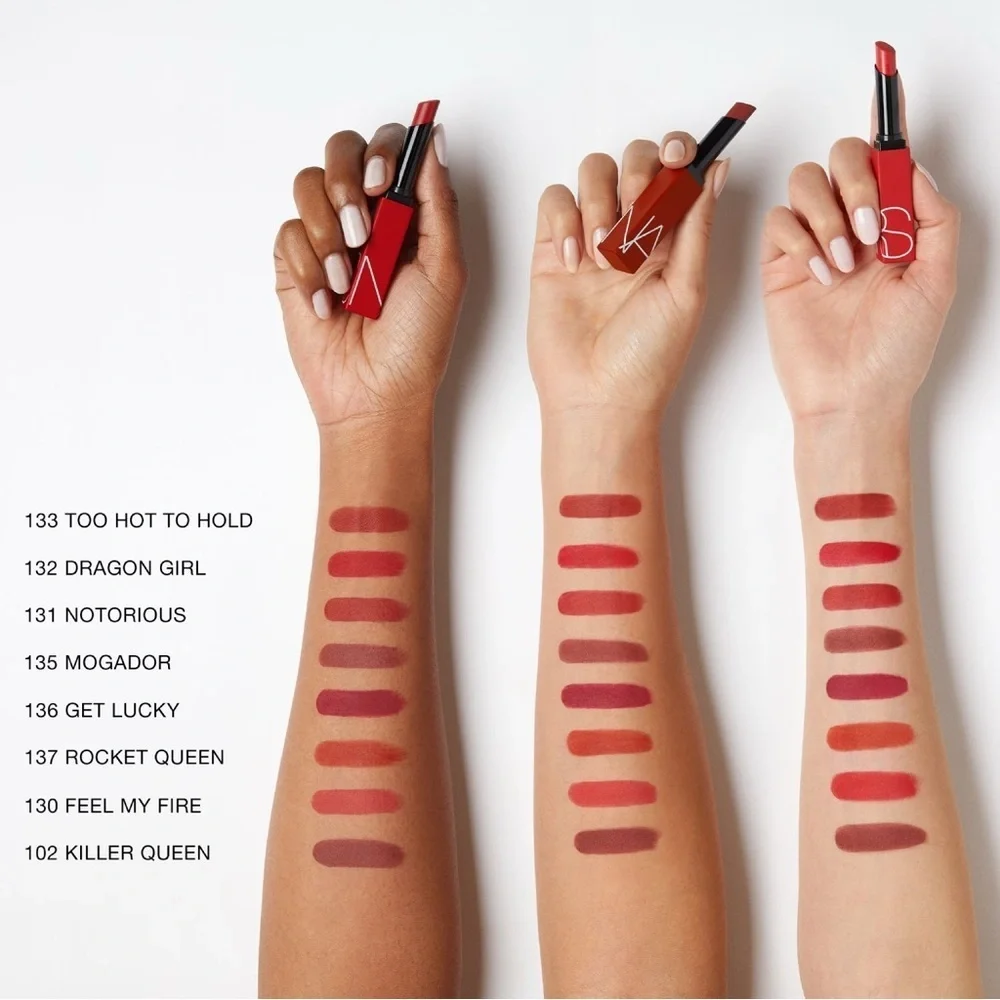 NARS Cosmetics 130 Feel My Fire Power Matte Lipstick